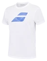 Pánské tričko Babolat  Exercise Big Flag Tee Men White