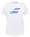 Pánské tričko Babolat  Exercise Big Flag Tee Men White