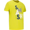 Pánské tričko Babolat  Exercise Message Tee Men Blazing Yellow