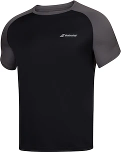 Pánské tričko Babolat  Play Club Crew Neck Tee Black