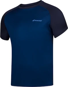 Pánské tričko Babolat  Play Club Crew Neck Tee Dark Blue