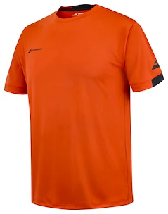 Pánské tričko Babolat  Play Crew Neck Tee Men Fiesta Red L