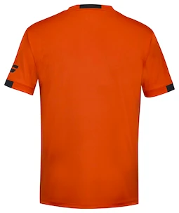 Pánské tričko Babolat  Play Crew Neck Tee Men Fiesta Red L