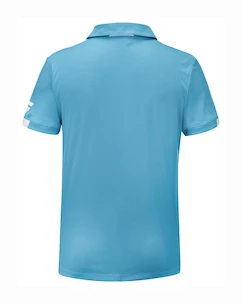 Pánské tričko Babolat  Play Polo Men Cyan Blue M