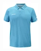 Pánské tričko Babolat  Play Polo Men Cyan Blue M