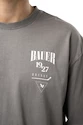 Pánské tričko Bauer  Acid Wash LS Tee Grey