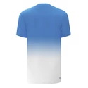 Pánské tričko BIDI BADU  Crew Gradiant Tee Blue/White