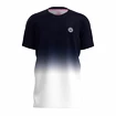 Pánské tričko BIDI BADU  Crew Gradiant Tee Dark Blue/White