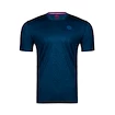 Pánské tričko BIDI BADU  Falou Tech Tee Dark Blue, Petrol XL