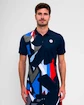 Pánské tričko BIDI BADU  New York 2024 Polo Dark Blue/Red