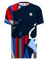 Pánské tričko BIDI BADU  New York 2024 Tee Dark Blue/Red