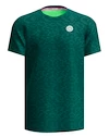 Pánské tričko BIDI BADU  Spike Crew Two Colored Tee Dark Green