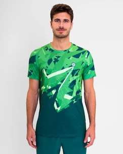 Pánské tričko BIDI BADU  Spike Tee Dark Green XL