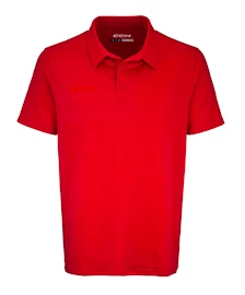 Pánské tričko CCM Fitted Polo Red