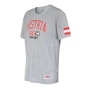 Pánské tričko CCM  FLAG TEE TEAM AUSTRIA Athletic Grey