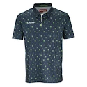 Pánské tričko CCM Golf Fitted Printed Polo Dark Midnight