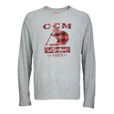 Pánské tričko CCM Holiday HOLIDAY MASCOTT LUMBER L/S TEE