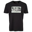 Pánské tričko CCM Holiday SS Tee C Black