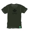 Pánské tričko CCM Nostalgia LEAF S/S TEE DARK GREEN