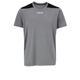 Pánské tričko CCM  Premium Tech Tee   S, černá