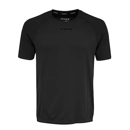 Pánské tričko CCM SS Premium Training Tee Black Senior