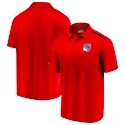 Pánské tričko Fanatics  Rinkside Synthetic Polo NHL New York Rangers S