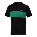 Pánské tričko Fila  T-Shirt Bosse Black/Green Jacket