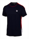 Pánské tričko Fila  T-Shirt Gabriel White/Navy