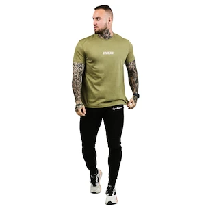 Pánské tričko GymBeam  FIT Olive