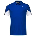 Pánské tričko Head  Club 22 Tech Polo Shirt Men Royal