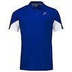 Pánské tričko Head  Club 22 Tech Polo Shirt Men Royal S