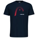 Pánské tričko Head  Club Carl T-Shirt Men Dark Blue