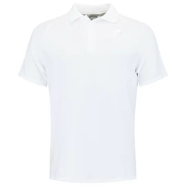 Pánské tričko Head Performance Polo Shirt Men White