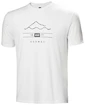 Pánské tričko Helly Hansen  Skog Recycled Graphic T-Shirt White