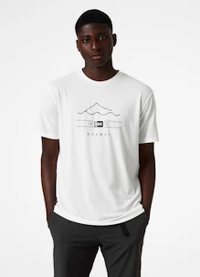 Pánské tričko Helly Hansen  Skog Recycled Graphic T-Shirt White