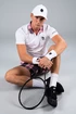 Pánské tričko Hydrogen  Tartan Zipped Tech Polo White (Pink/Black)