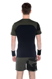 Pánské tričko Hydrogen  Tech Camo Tee White/Military Green S