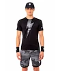 Pánské tričko Hydrogen Tech Thunderbolt Tee Black/Reflex