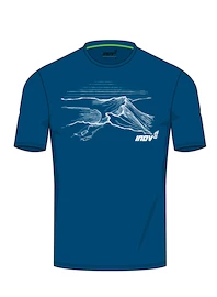 Pánské tričko Inov-8 Graphic Tee "Helvellyn" Blue