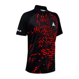 Pánské tričko Joola  Shirt Centrela Polo Black/Red