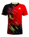 Pánské tričko Joola  Shirt Elanus Black/Red L