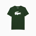 Pánské tričko Lacoste  Big Logo Core Performance T-Shirt Green/White