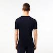 Pánské tričko Lacoste  Big Logo Core Performance T-Shirt Navy Blue/White