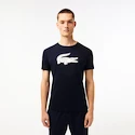 Pánské tričko Lacoste  Big Logo Core Performance T-Shirt Navy Blue/White