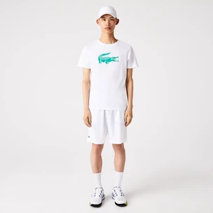 Pánské tričko Lacoste  Core Performance Light White/Green L