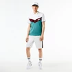 Pánské tričko Lacoste  Medvedev New York Day Polo White/Limeira