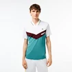 Pánské tričko Lacoste  Medvedev New York Day Polo White/Limeira