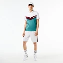 Pánské tričko Lacoste  Medvedev New York Day Polo White/Limeira