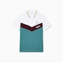 Pánské tričko Lacoste  Medvedev New York Day Polo White/Limeira