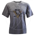 Pánské tričko Levelwear Shadow Logo NHL Pittsburgh Penguins